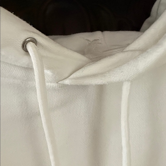 Celine White Hoodie with Black Logo (Men’s L) - Picture 6 of 10